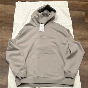 Luka Hoodie grey color size 2XL.